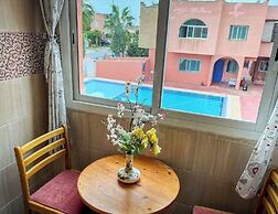 lux appartement avec piscine