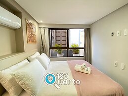 Gold Flat Cabo Branco by 123Quarto Hospedagem