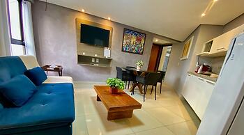 Gold Flat Cabo Branco by 123Quarto Hospedagem