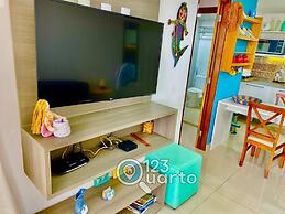 Gold Flat Cabo Branco by 123Quarto Hospedagem