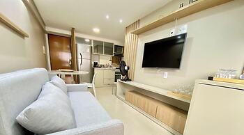 Gold Flat Cabo Branco by 123Quarto Hospedagem