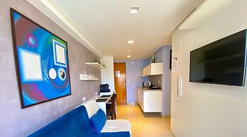 Gold Flat Cabo Branco by 123Quarto Hospedagem