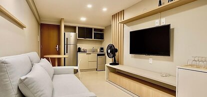Gold Flat Cabo Branco by 123Quarto Hospedagem