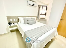 Gold Flat Cabo Branco by 123Quarto Hospedagem