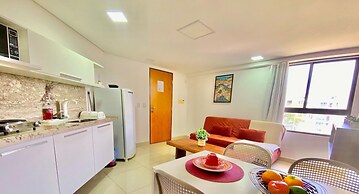 Gold Flat Cabo Branco by 123Quarto Hospedagem