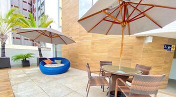 Gold Flat Cabo Branco by 123Quarto Hospedagem