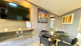 Gold Flat Cabo Branco by 123Quarto Hospedagem
