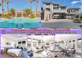 Lux Scottsdale Condo Overlooks 9th Hole Near Golf