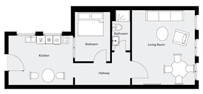 The Little Blue House by Daniel&Jacob's
