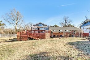 Waterfront Home w/ Dock & Yard in Hampton!