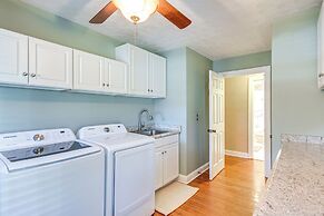 Waterfront Home w/ Dock & Yard in Hampton!