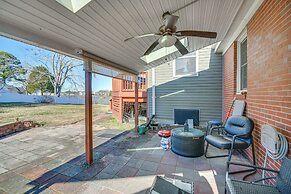 Waterfront Home w/ Dock & Yard in Hampton!