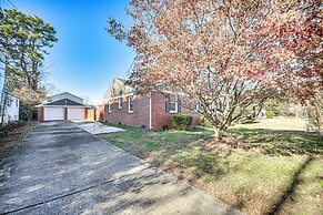 Waterfront Home w/ Dock & Yard in Hampton!