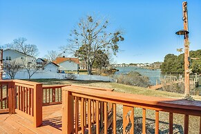 Waterfront Home w/ Dock & Yard in Hampton!