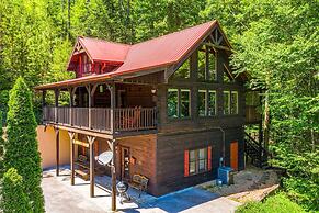 Dog Friendly Secluded Cabin W Hot-tub Sleeps 12