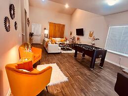 Spacious 4BR Home w Game Room Office Backyard