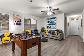 Single-level Home Game Area Ideal for Long Stays