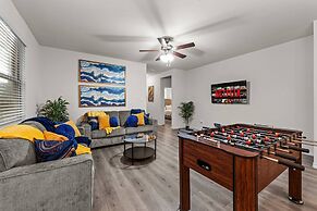 Single-level Home Game Area Ideal for Long Stays