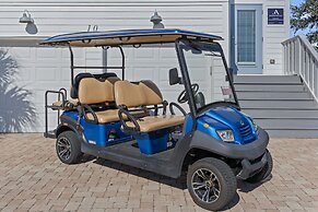 Blue Surf Lane Miramar Beach Home w Pool Firepit Golf Cart Quick Beach