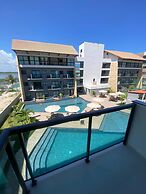 Flat vista Piscina e Lagoa 203c Bela bLP