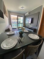 Flat vista Piscina e Lagoa 203c Bela bLP