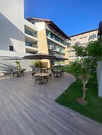 Flat vista Piscina e Lagoa 203c Bela bLP