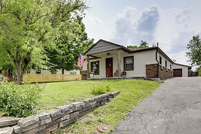 1 Mi to IU: Hoosier Home w/ Fire Pit & Fenced Yard