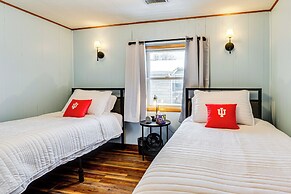 1 Mi to IU: Hoosier Home w/ Fire Pit & Fenced Yard