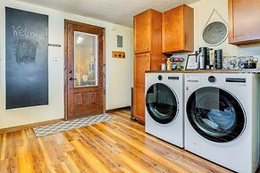 1 Mi to IU: Hoosier Home w/ Fire Pit & Fenced Yard