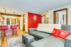 1 Mi to IU: Hoosier Home w/ Fire Pit & Fenced Yard