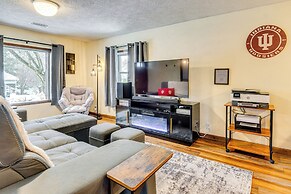 1 Mi to IU: Hoosier Home w/ Fire Pit & Fenced Yard