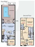 5-br Townhouse With Pool, Games, Disney