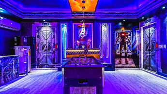 Huge Home With Game Room & Theater Near Disney 1429