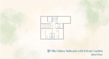 Villa Chiara Moltrasio With Private Garden by Rent all Como