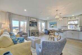 Deck w/ Water Views: Quiet East Boothbay Retreat!