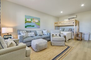 Deck w/ Water Views: Quiet East Boothbay Retreat!