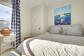 Deck w/ Water Views: Quiet East Boothbay Retreat!