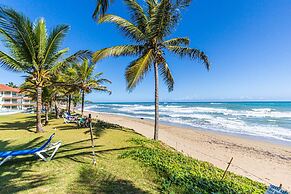 Oceanfront Apartment in Cabarete With Shared Pool and Beach Access