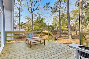 Boat, Fish & Bike: Oak Island Home w/ Large Yard