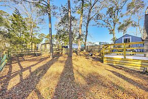 Boat, Fish & Bike: Oak Island Home w/ Large Yard