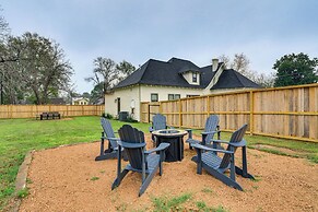 1/2 Mi to Downtown Shops: Brenham Home w/ Fire Pit