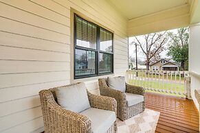 1/2 Mi to Downtown Shops: Brenham Home w/ Fire Pit