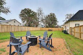 1/2 Mi to Downtown Shops: Brenham Home w/ Fire Pit