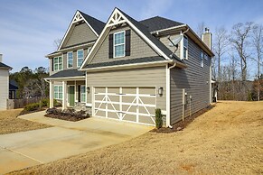 Patio w/ Fireplace: Spacious Sharpsburg Home!