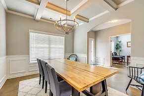 Patio w/ Fireplace: Spacious Sharpsburg Home!