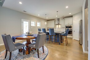 Patio w/ Fireplace: Spacious Sharpsburg Home!