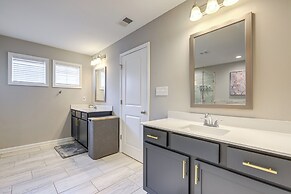 Patio w/ Fireplace: Spacious Sharpsburg Home!