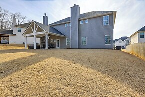 Patio w/ Fireplace: Spacious Sharpsburg Home!