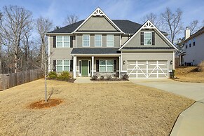 Patio w/ Fireplace: Spacious Sharpsburg Home!