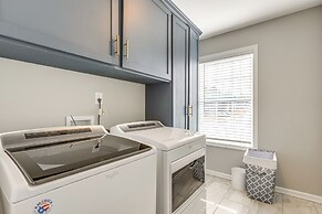 Patio w/ Fireplace: Spacious Sharpsburg Home!